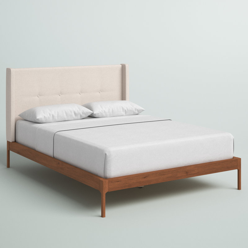 Mercury Row® Ellerman Upholstered Bed & Reviews Wayfair